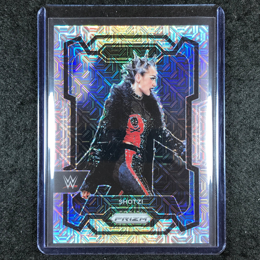 2024 Prizm WWE SHOTZI Base Vertical Mojo 15/25