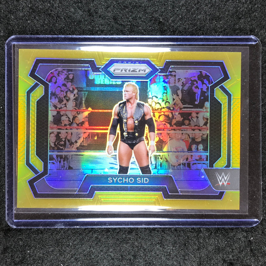 2024 Prizm WWE SYCHO SID Base Horizontal Gold 7/10