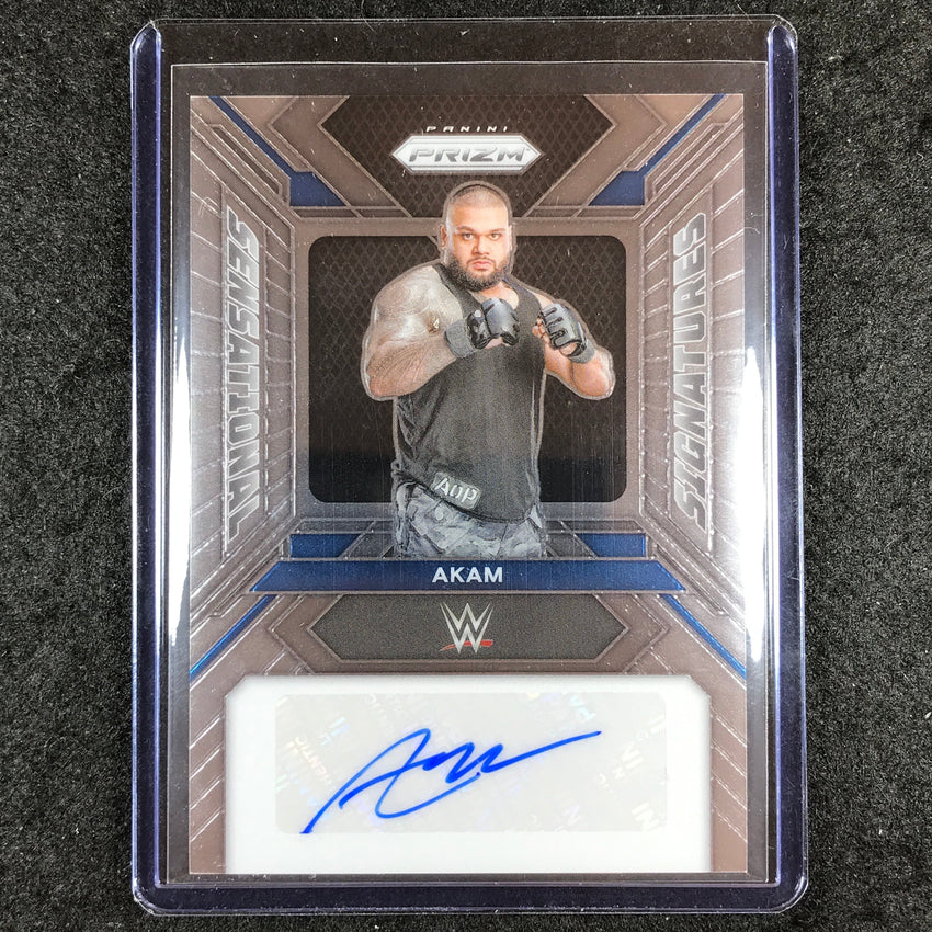 2024 Prizm WWE AKAM Sensational Signatures Auto Base #AKA