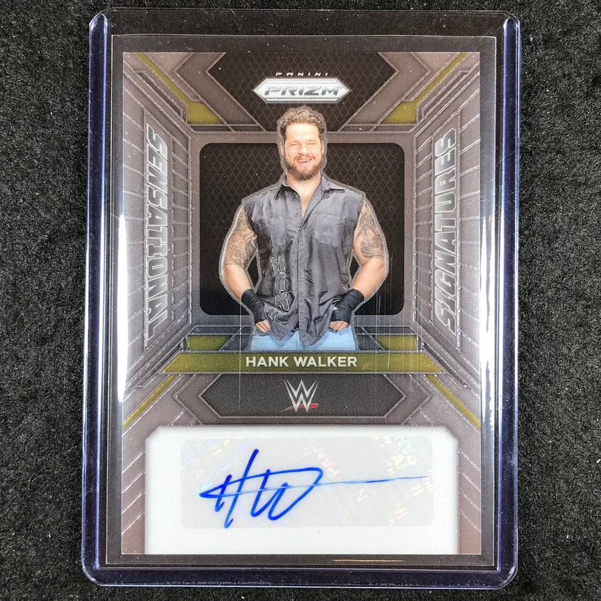 2024 Prizm WWE HANK WALKER Sensational Signatures Auto Base #HWA