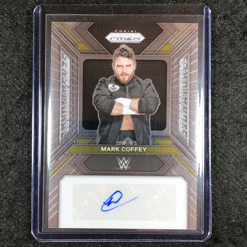 2024 Prizm WWE MARK COFFEY Sensational Signatures Auto Base #MCO