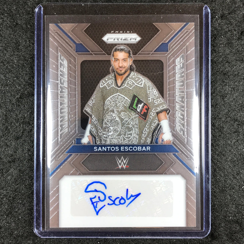 2024 Prizm WWE SANTOS ESCOBAR Sensational Signatures Auto Base #SES