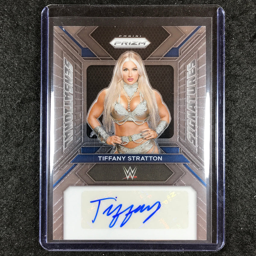 2024 Prizm WWE TIFFANY STRATTON Sensational Signatures Auto Base #TIF