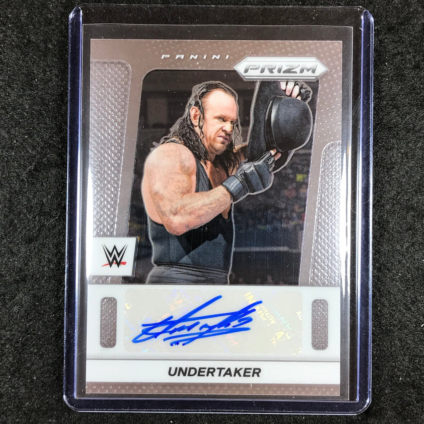 2024 Prizm WWE UNDERTAKER Throwback Signatures Auto #UND
