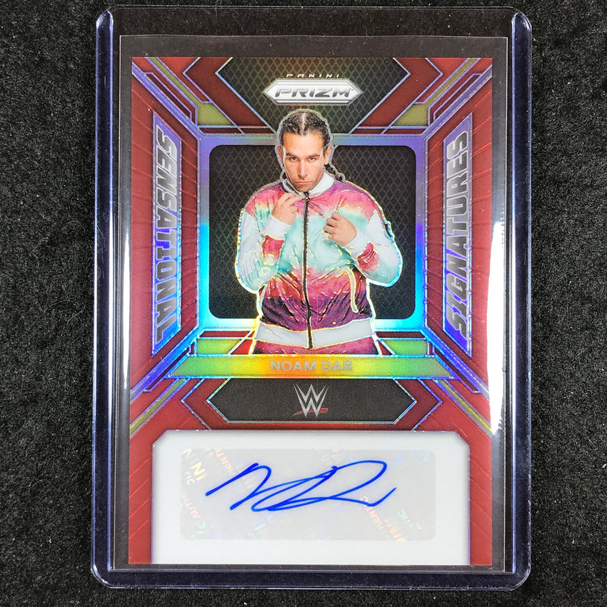 2024 Prizm WWE NOAM DAR Sensational Signatures Auto Red 97/99