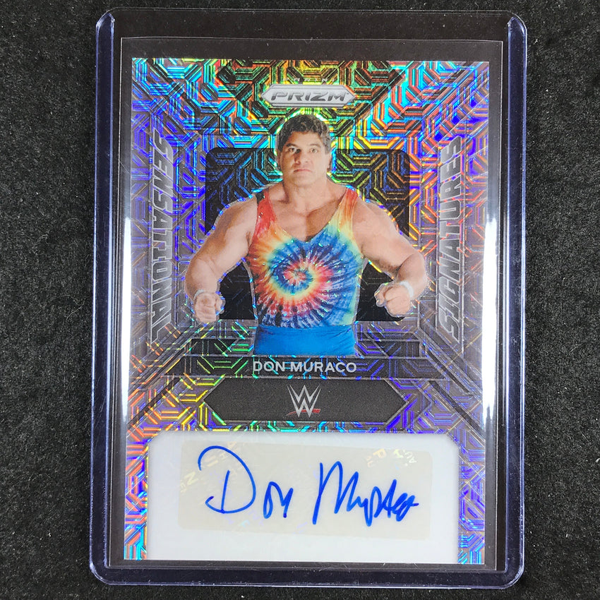 2024 Prizm WWE DON MURACO Sensational Signatures Auto Mojo 2/25