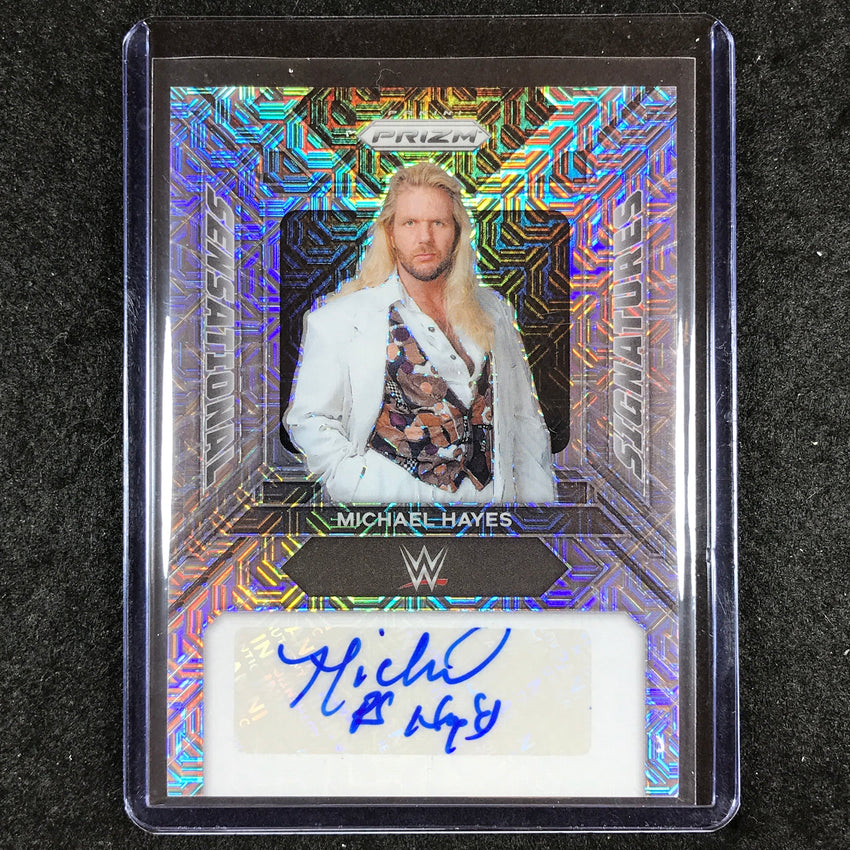 2024 Prizm WWE MICHAEL HAYES Sensational Signatures Auto Mojo 15/25