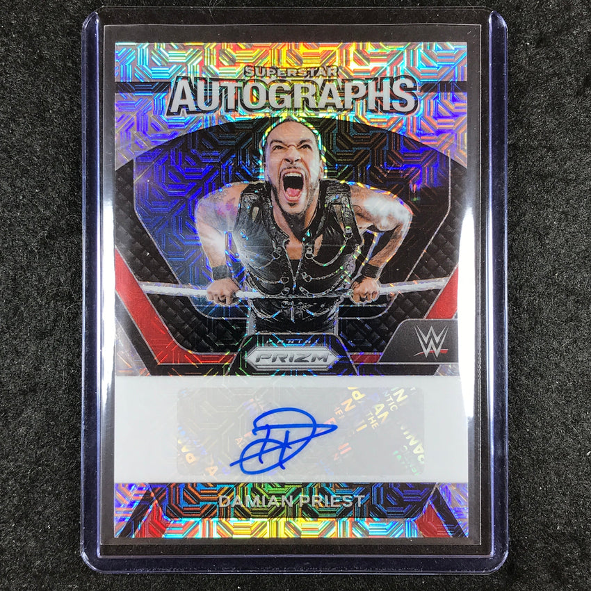 2024 Prizm WWE DAMIAN PRIEST Superstar Auto Mojo 6/25