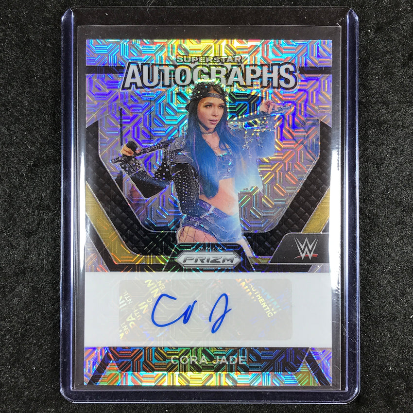 2024 Prizm WWE CORA JADE Superstar Auto Mojo 17/25