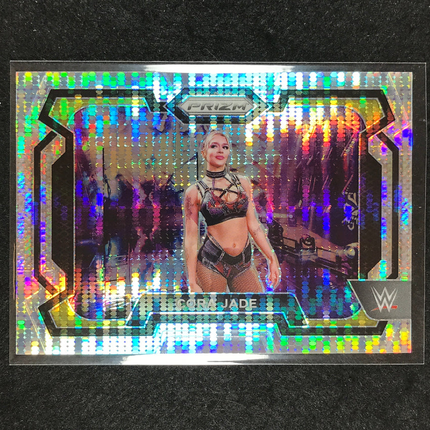 2024 Prizm WWE CORA JADE Base Horizontal Pulsar /499 #48
