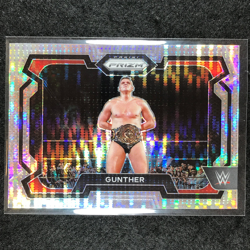 2024 Prizm WWE GUNTHER Base Horizontal Pulsar /499 #50