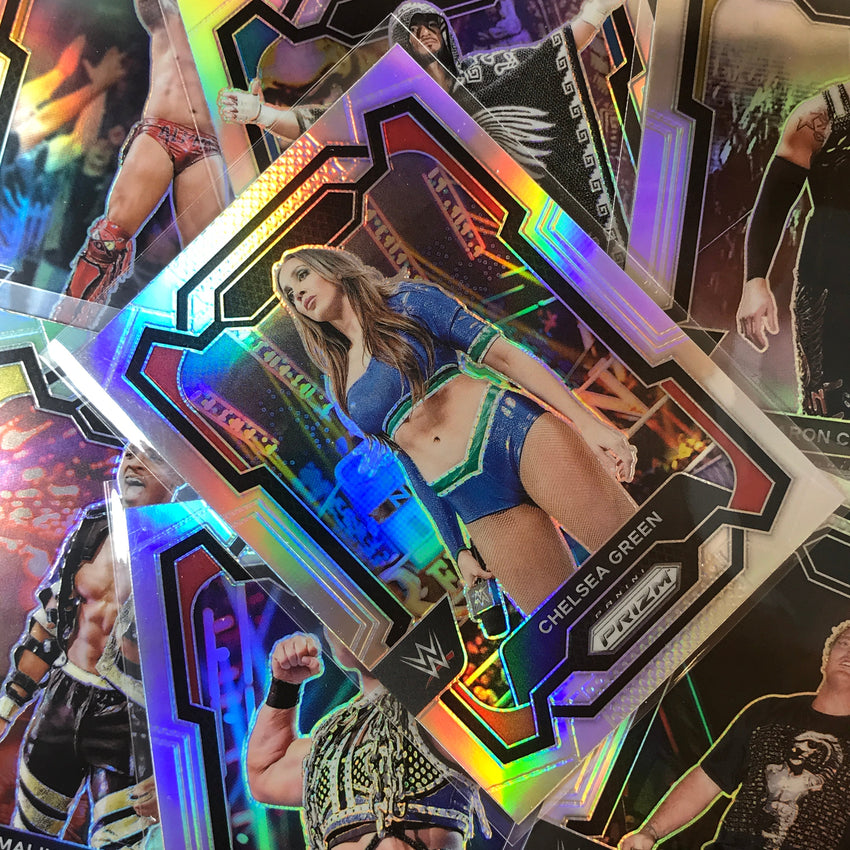 2024 Prizm WWE JIMMY USO Base Vertical Silver Prizm #136