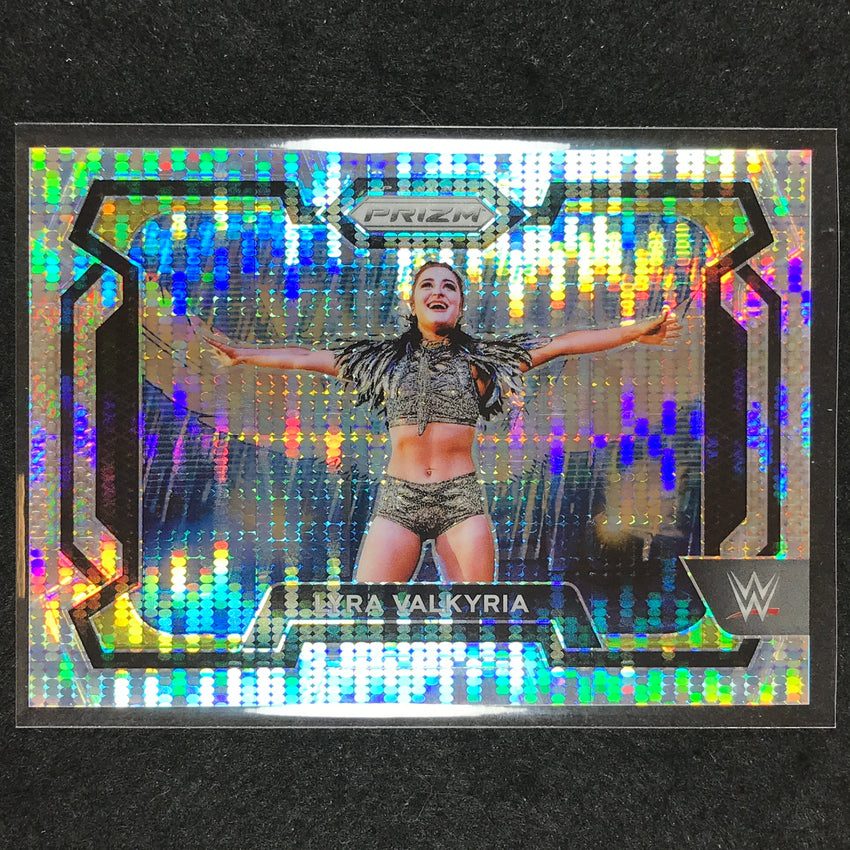 2024 Prizm WWE LYRA VALKYRIA Base Horizontal Pulsar /499 #63