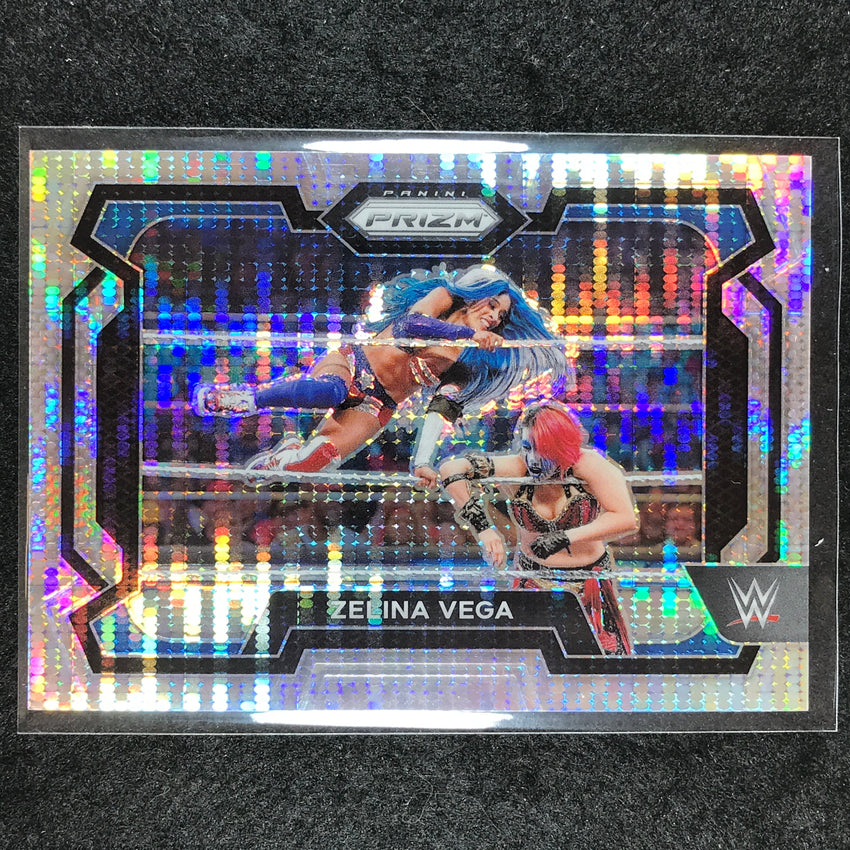 2024 Prizm WWE ZELINA VEGA Base Horizontal Pulsar /499 #71