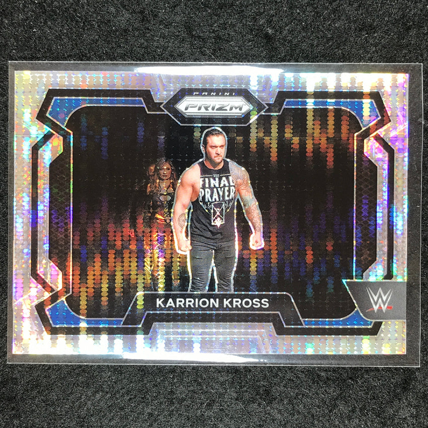 2024 Prizm WWE KARRION KROSS Base Horizontal Pulsar /499 #72
