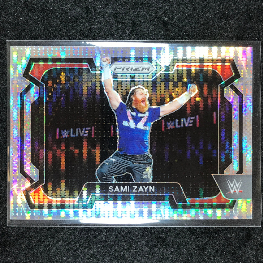 2024 Prizm WWE SAMI ZAYN Base Horizontal Pulsar /499 #77