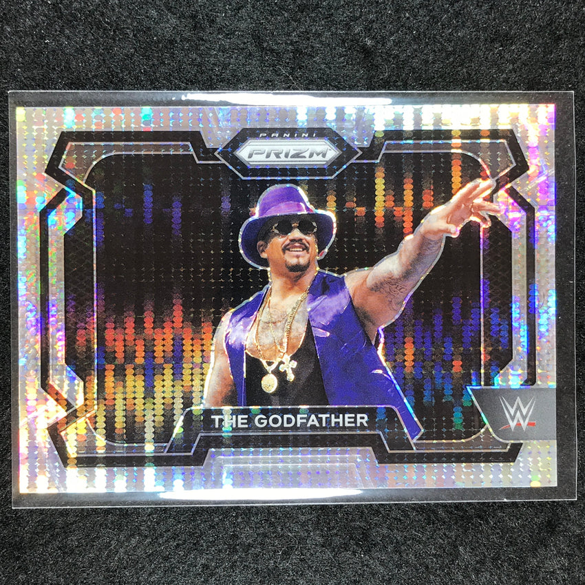 2024 Prizm WWE THE GODFATHER Base Horizontal Pulsar /499 #79