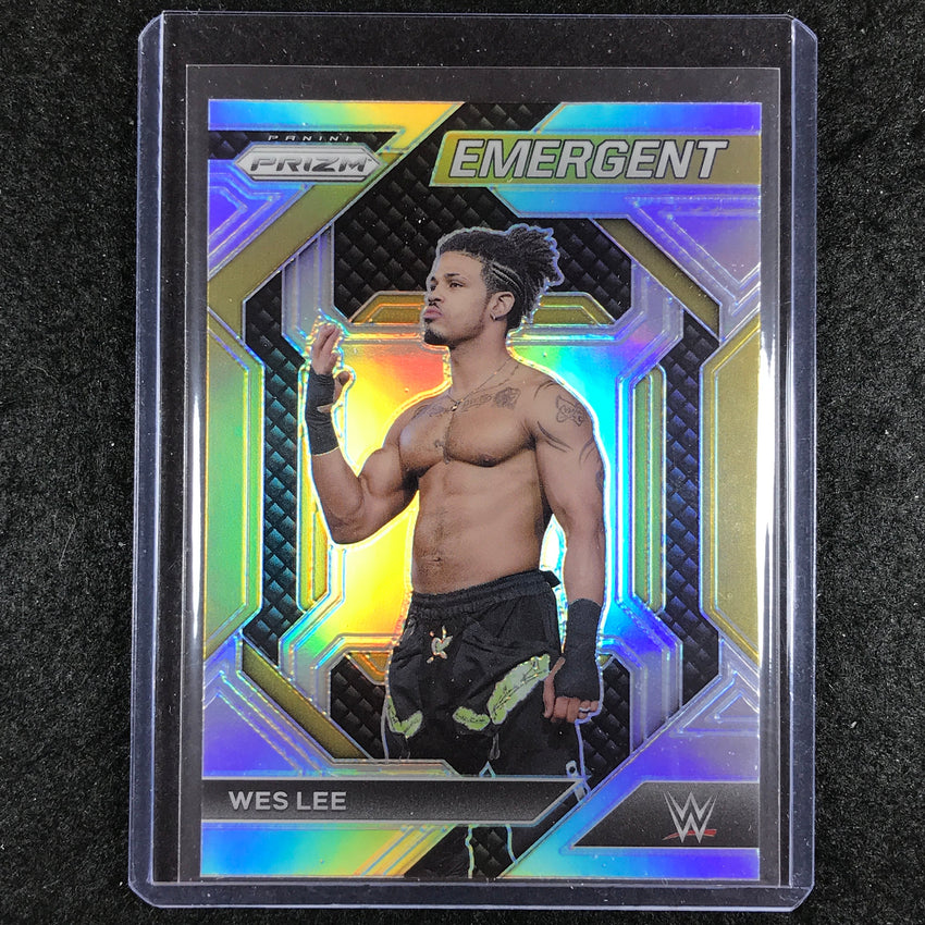 2024 Prizm WWE WES LEE Emergent Silver #3