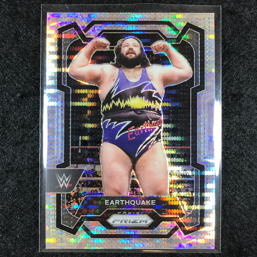 2024 Prizm WWE EARTHQUAKE Base Vertical Pulsar /499 #104