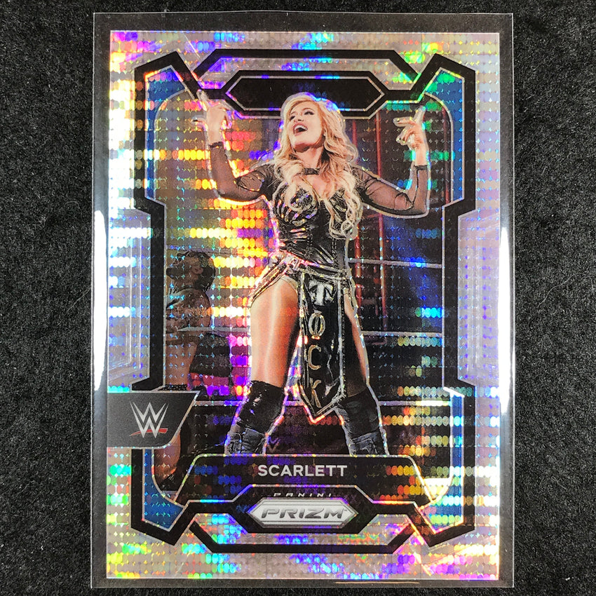 2024 Prizm WWE SCARLETT Base Vertical Pulsar /499 #123