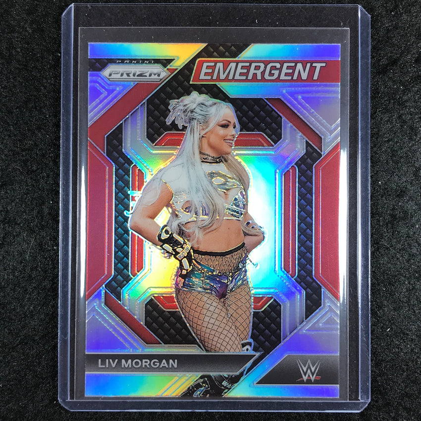 2024 Prizm WWE LIV MORGAN Emergent Silver #9