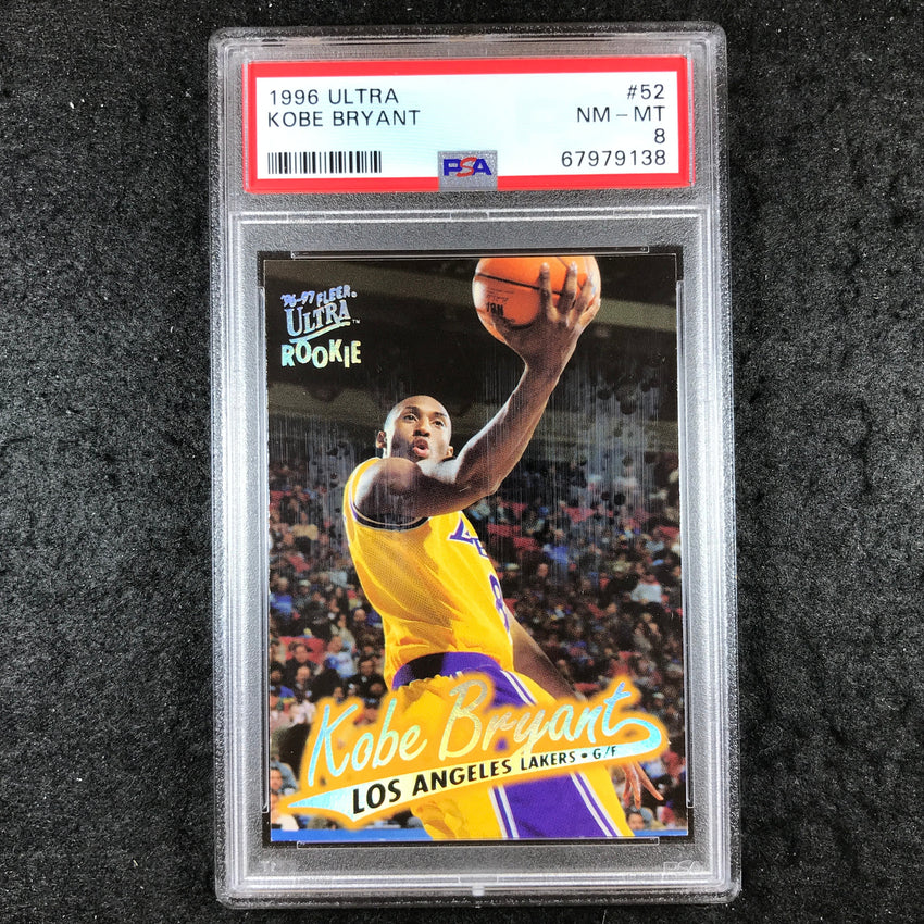 1996 Ultra KOBE BRYANT Rookie #52 PSA 8 (138)