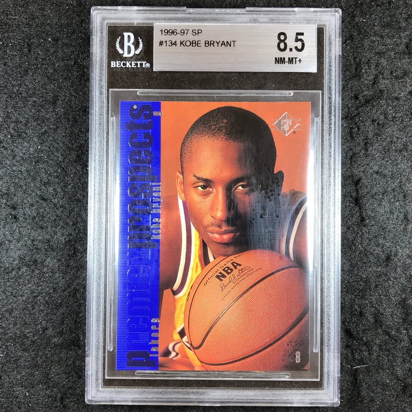 1996-97 SP KOBE BRYANT Rookie Premier Prospects #134 BGS 8.5 (303)