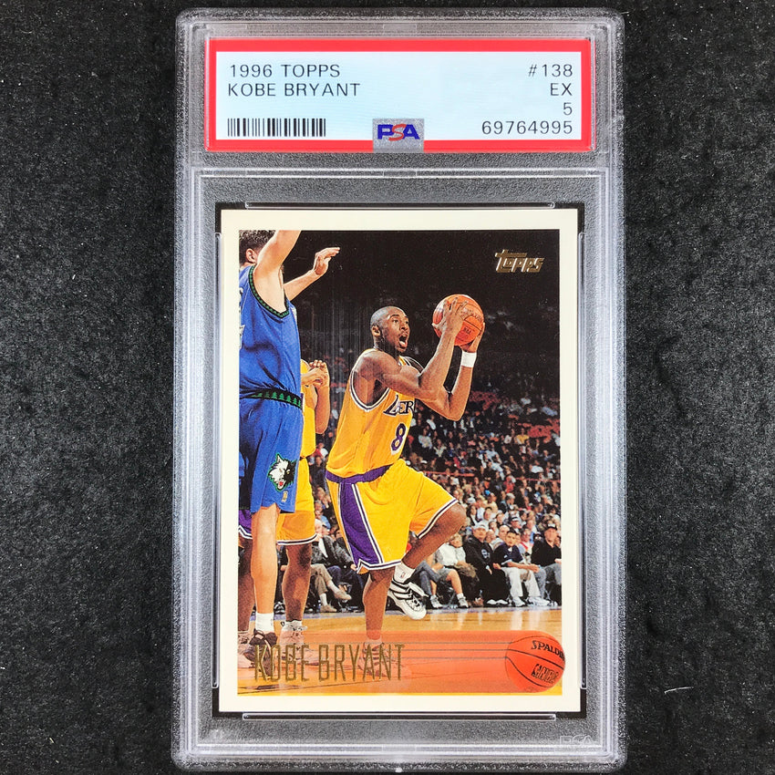 1996 Topps KOBE BRYANT Rookie #138 PSA 5 (995)