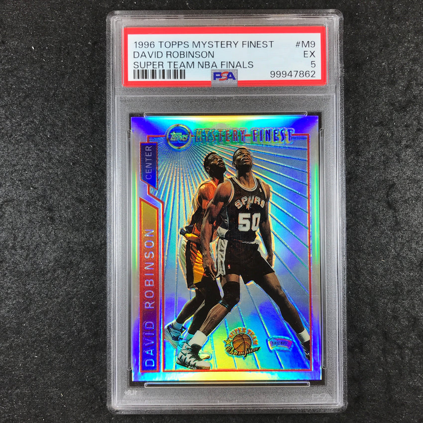 1996 Topps Mystery Finest DAVID ROBINSON Super Team NBA Finals #M9 PSA 5 (862)