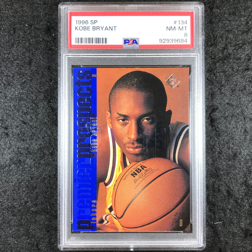 1996 SP KOBE BRYANT Rookie #134 PSA 8 (684)