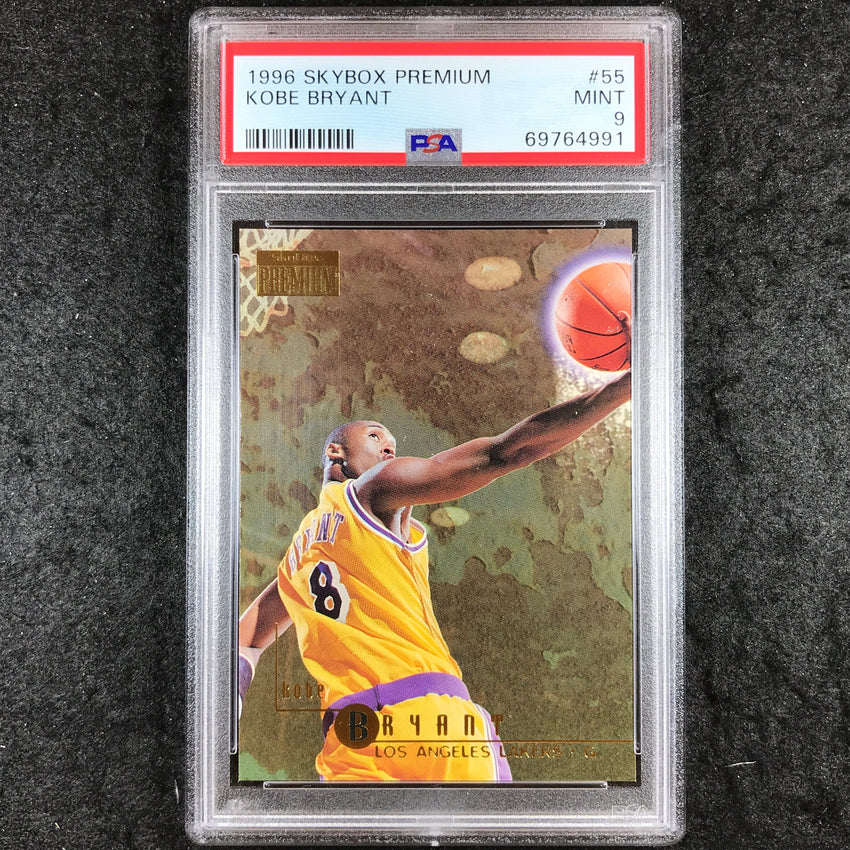 1996 Skybox Premium KOBE BRYANT Rookie #55 PSA 9 (991)