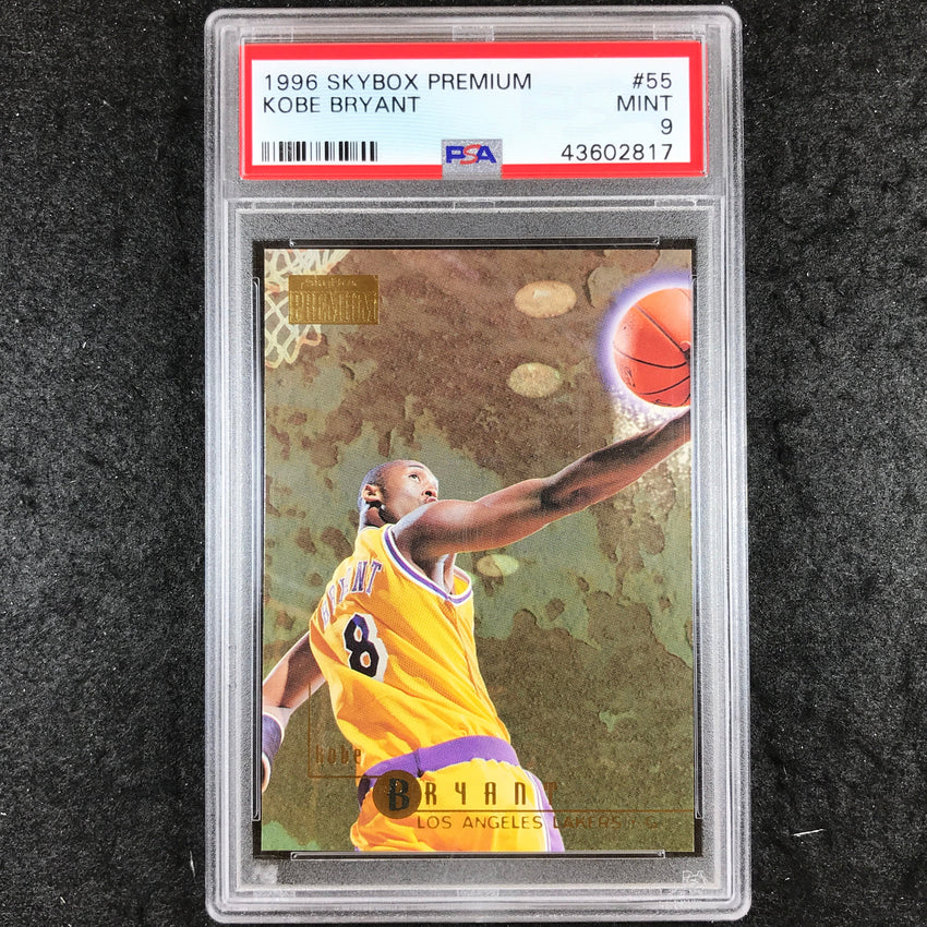 1996 Skybox Premium KOBE BRYANT Rookie #55 PSA 9 (817)
