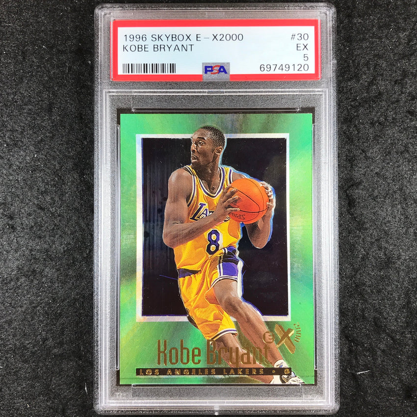 1996 Skybox E-X2000 KOBE BRYANT Rookie #30 PSA 5 (120)