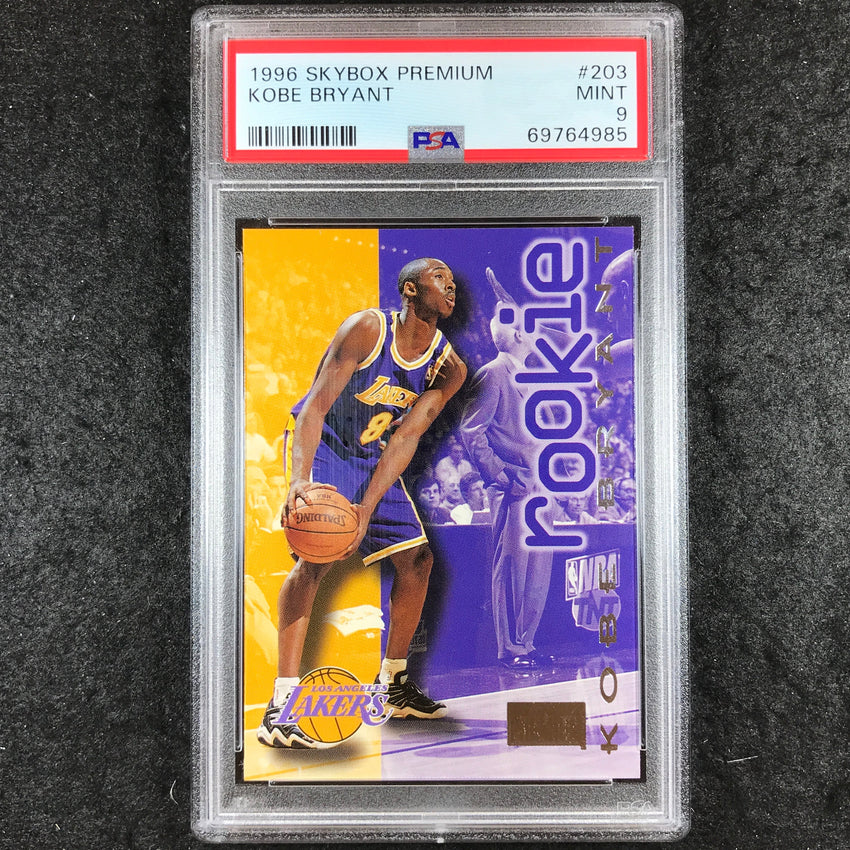 1996 Skybox Premium KOBE BRYANT Rookie #203 PSA 9 (985)
