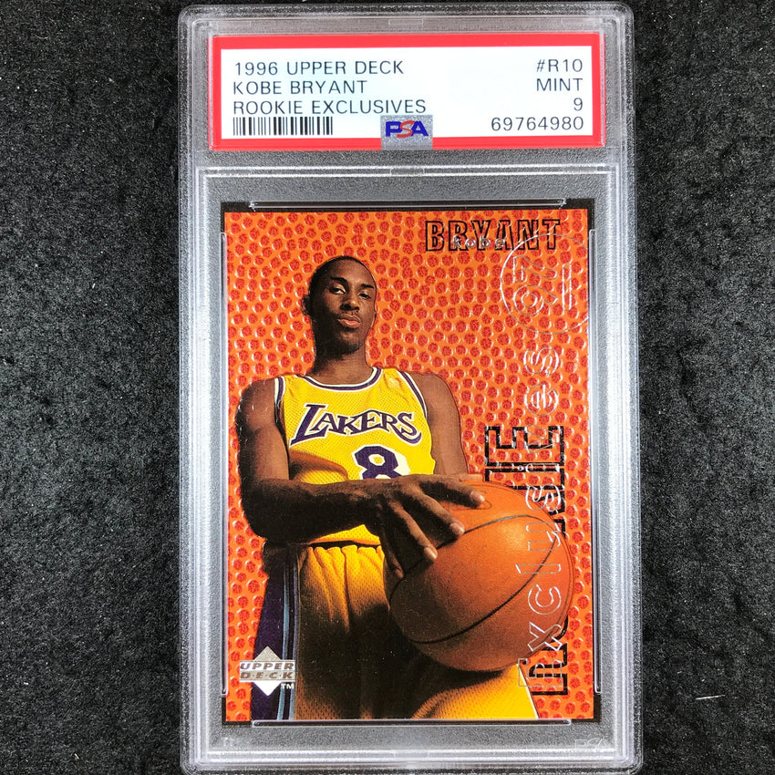 1996 Upper Deck KOBE BRYANT Rookie Exclusives #R10 PSA 9 (980)