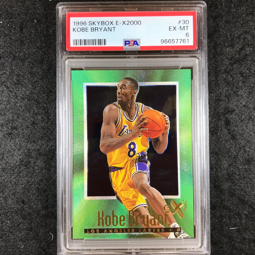 1996 Skybox E-X2000 KOBE BRYANT Rookie #30 PSA 6 (761)