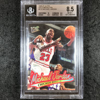 1996-97 Ultra MICHAEL JORDAN Gold Medallion #G16 BGS 8.5 (444)