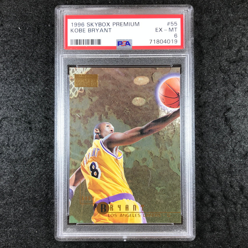1996 Skybox Premium KOBE BRYANT Rookie #55 PSA 6 (019)