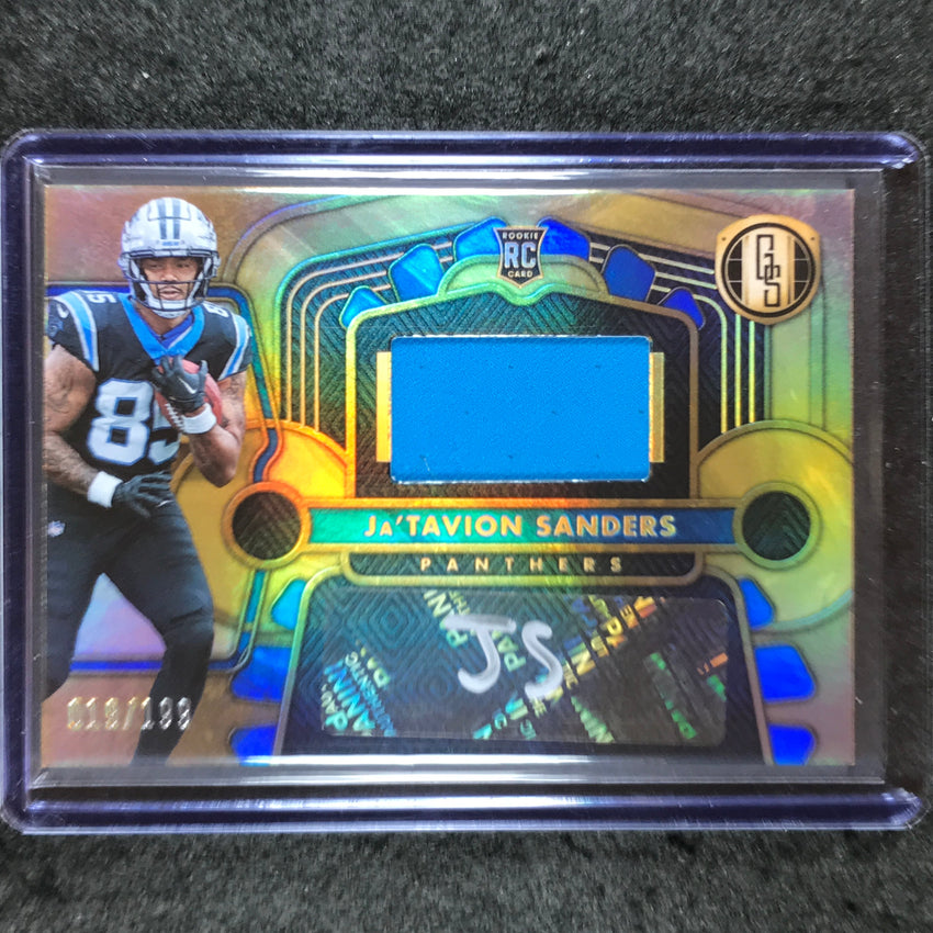 2024 Gold Standard Football JA'TAVION SANDERS Rookie Jersey Auto 19/199