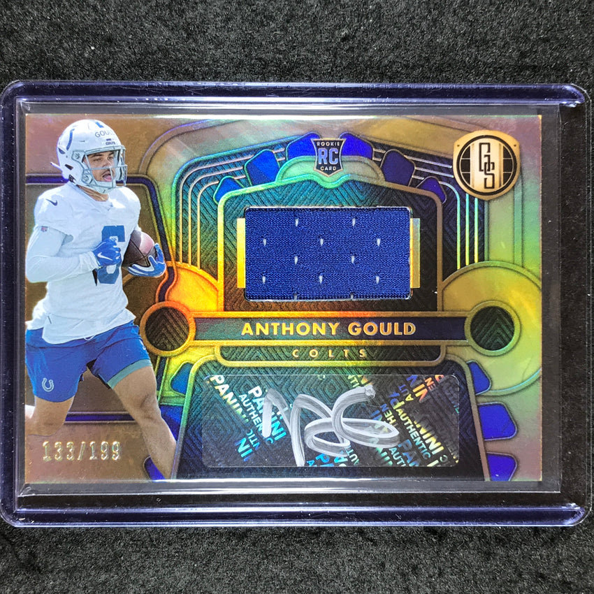 2024 Gold Standard Football ANTHONY GOULD Rookie Jersey Auto 133/199