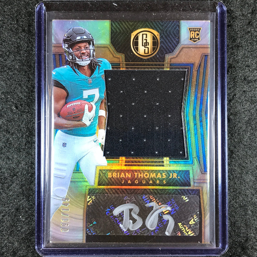 2024 Gold Standard Football BRIAN THOMAS JR. Rookie Jersey Auto Jumbo 91/149
