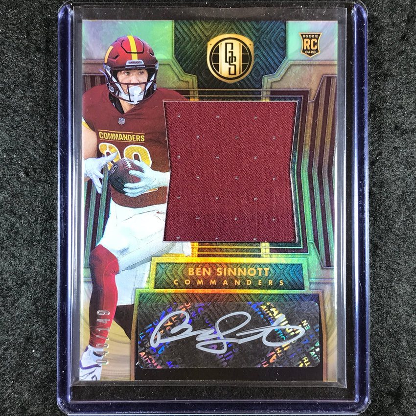 2024 Gold Standard Football BEN SINNOTT Rookie Jersey Auto Jumbo 40/149