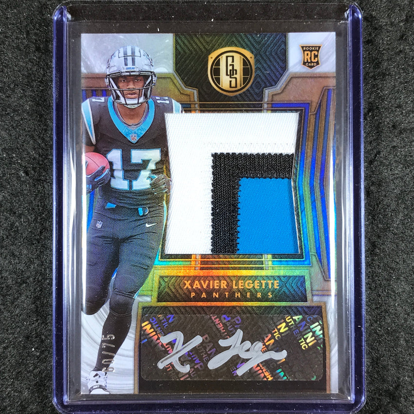 2024 Gold Standard Football XAVIER LEGETTE Rookie Patch Auto Jumbo White 60/75