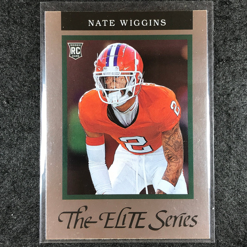 2024 Donruss Elite Football NATE WIGGINS 1992 Elite Rookies Base #12