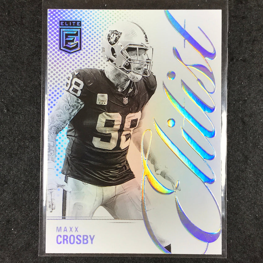 2024 Donruss Elite Football MAXX CROSBY Elitist Base #8