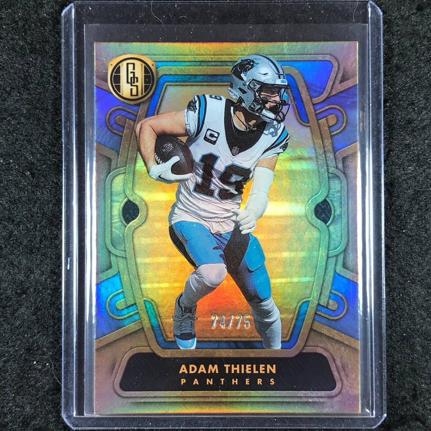 2024 Gold Standard Football ADAM THIELEN Base Platinum 74/75 #13