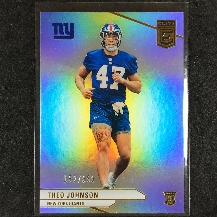 2024 Donruss Elite Football THEO JOHNSON Rookie Base 192/999 #102