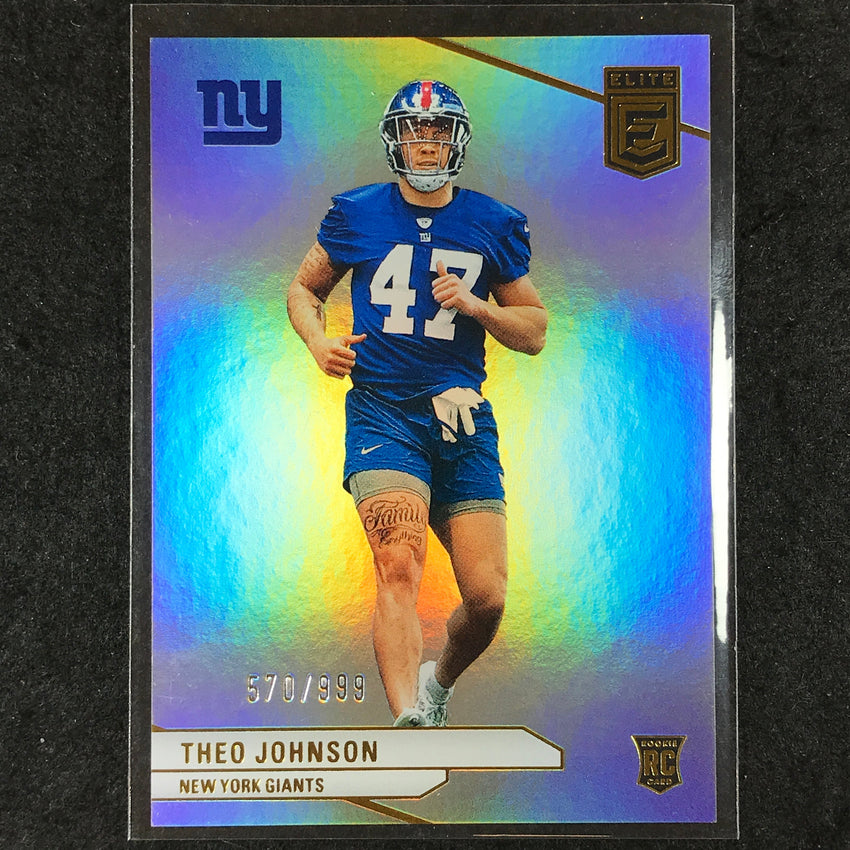 2024 Donruss Elite Football THEO JOHNSON Rookie Base 570/999 #102