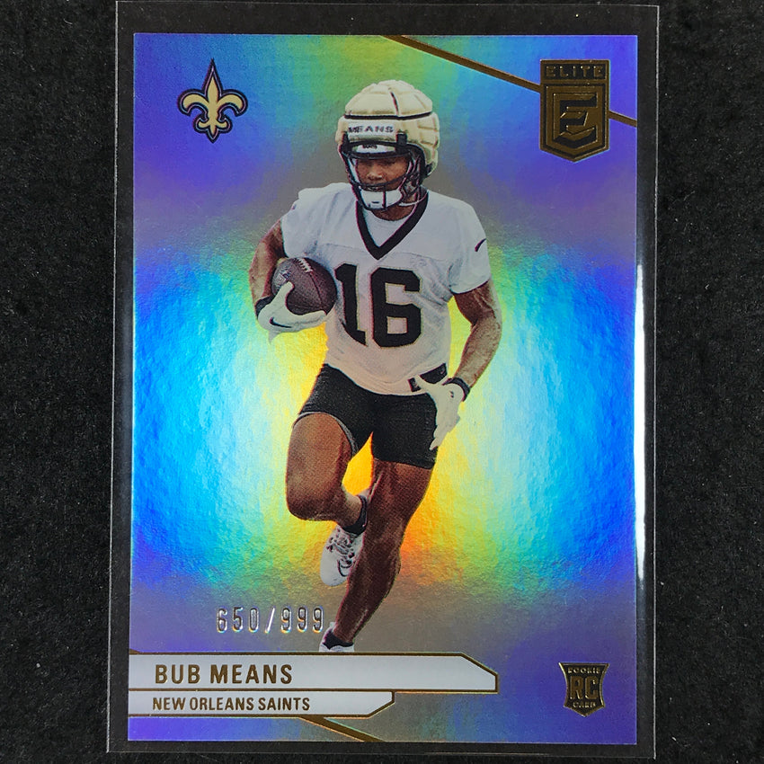 2024 Donruss Elite Football BUB MEANS Rookie Base 650/999 #133