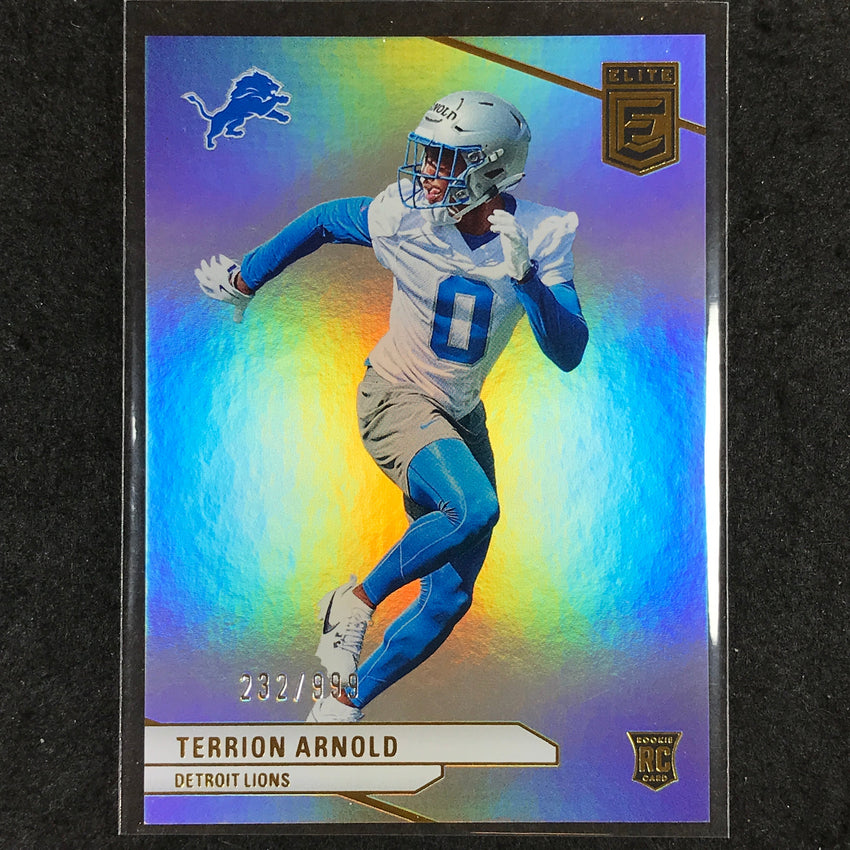 2024 Donruss Elite Football TERRION ARNOLD Rookie Base 232/999 #137